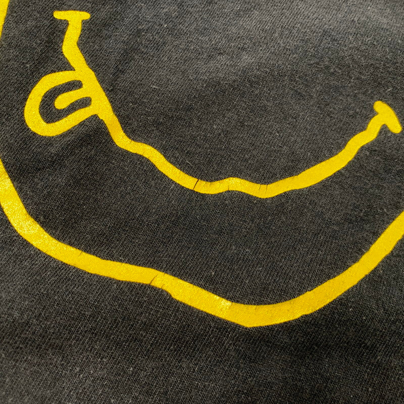 【中古品】【メンズ】 UNDERCOVER アンダーカバー SMILE APPLE TEE スマイル アップル Tシャツ トップス 半袖 140-260508-ya-06-izu サイズ：XL カラー：BLACK 万代Net店