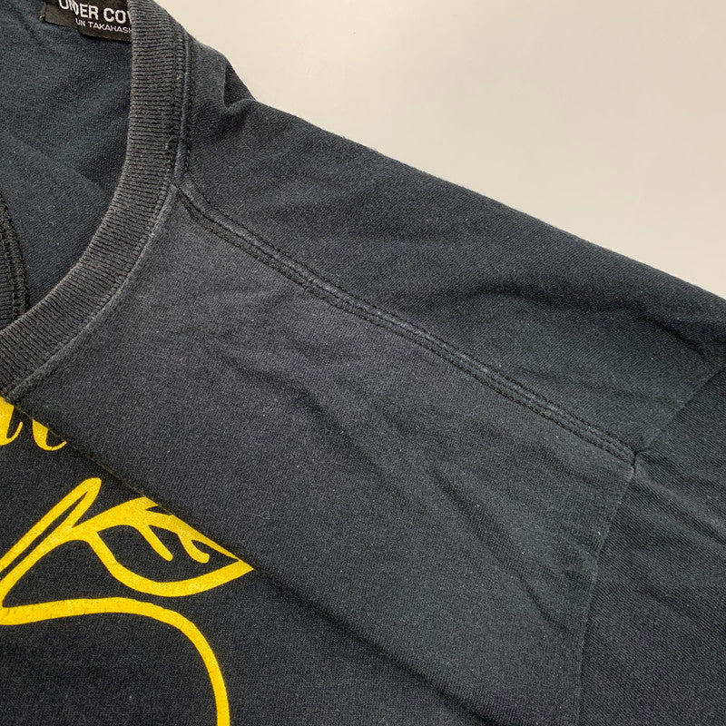 【中古品】【メンズ】 UNDERCOVER アンダーカバー SMILE APPLE TEE スマイル アップル Tシャツ トップス 半袖 140-260508-ya-06-izu サイズ：XL カラー：BLACK 万代Net店