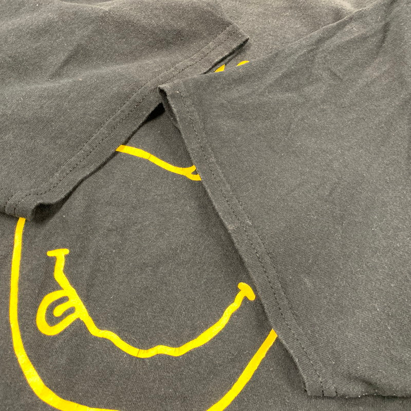 【中古品】【メンズ】 UNDERCOVER アンダーカバー SMILE APPLE TEE スマイル アップル Tシャツ トップス 半袖 140-260508-ya-06-izu サイズ：XL カラー：BLACK 万代Net店