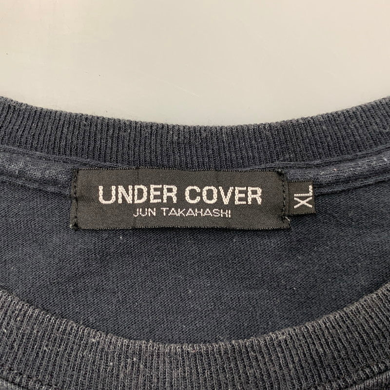 【中古品】【メンズ】 UNDERCOVER アンダーカバー SMILE APPLE TEE スマイル アップル Tシャツ トップス 半袖 140-260508-ya-06-izu サイズ：XL カラー：BLACK 万代Net店