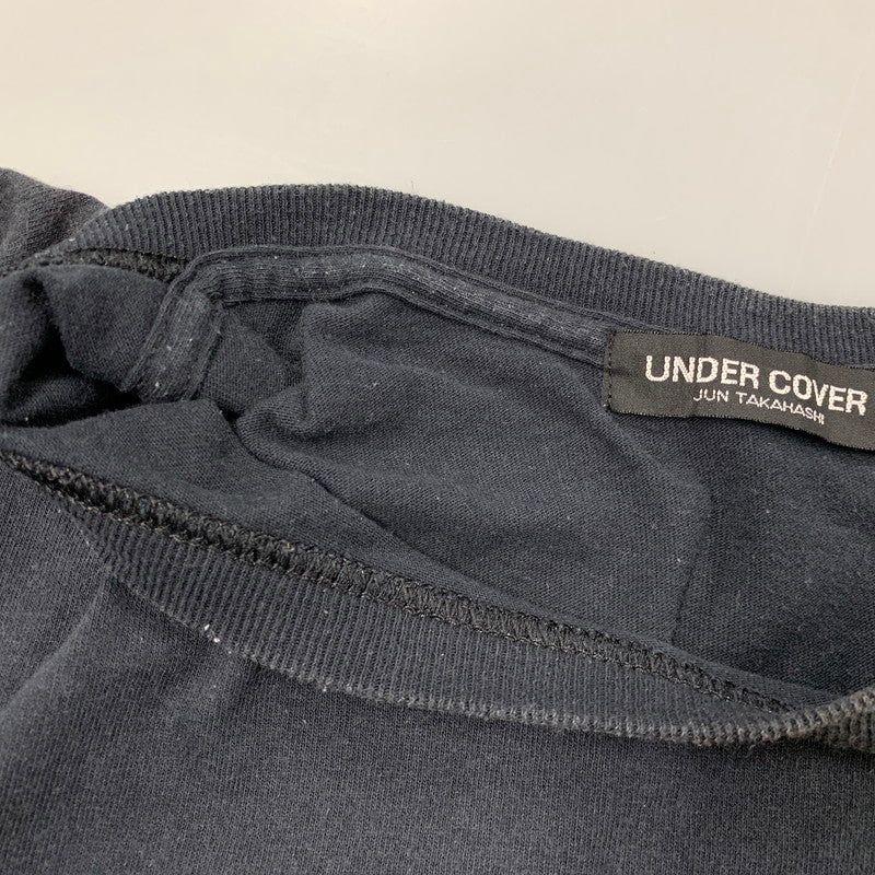 【中古品】【メンズ】 UNDERCOVER アンダーカバー SMILE APPLE TEE スマイル アップル Tシャツ トップス 半袖 140-260508-ya-06-izu サイズ：XL カラー：BLACK 万代Net店