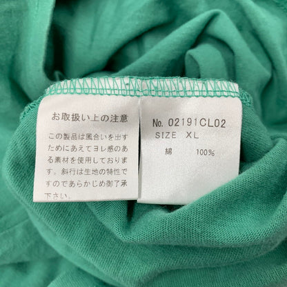【中古品】【メンズ】 HYSTERIC GLAMOUR ヒステリックグラマー 02191CL02 HI FI WOMAN LS TEE ハイ ファイ ウーマン ロングスリーブ ティー トップス 長袖 140-260509-cs-04-izu サイズ：XL カラー：グリーン 万代Net店