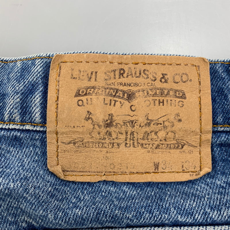 【中古品】【メンズ】 LEVI'S リーバイス 20517-0217 刻印585 517 BOOTS CUT DENIM PANTS ブーツ カット デニム パンツ ボトムス 157-260503-kh-09-izu サイズ：34×34 カラー：インディゴ 万代Net店