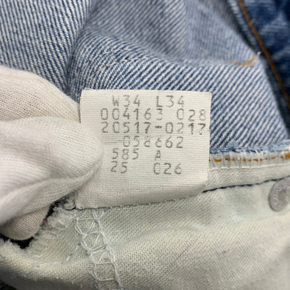 【中古品】【メンズ】 LEVI'S リーバイス 20517-0217 刻印585 517 BOOTS CUT DENIM PANTS ブーツ カット デニム パンツ ボトムス 157-260503-kh-09-izu サイズ：34×34 カラー：インディゴ 万代Net店