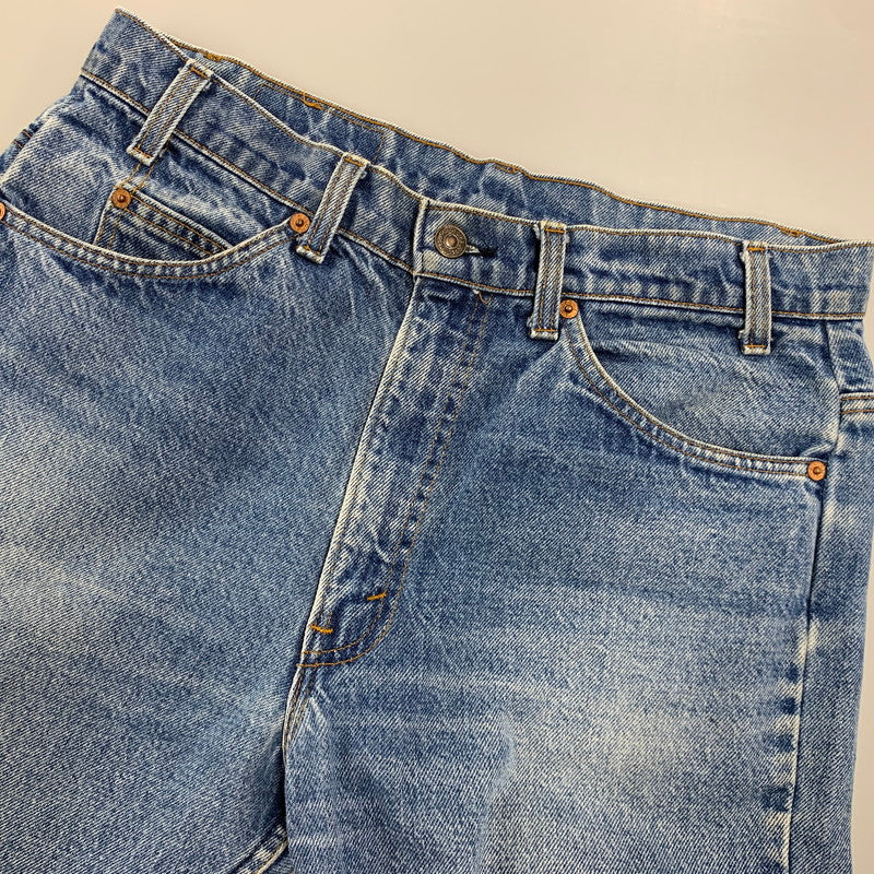 【中古品】【メンズ】 LEVI'S リーバイス 20517-0217 刻印585 517 BOOTS CUT DENIM PANTS ブーツ カット デニム パンツ ボトムス 157-260503-kh-09-izu サイズ：34×34 カラー：インディゴ 万代Net店