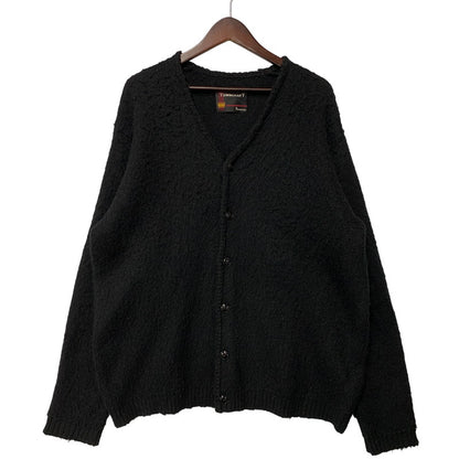 【中古品】【メンズ】 TOWNCRAFT タウンクラフト SOLID SHAGGY CARDIGAN ソリッド シャギー カーディガン トップス 長袖 145-260512-ya-11-izu サイズ：L カラー：BLACK 万代Net店
