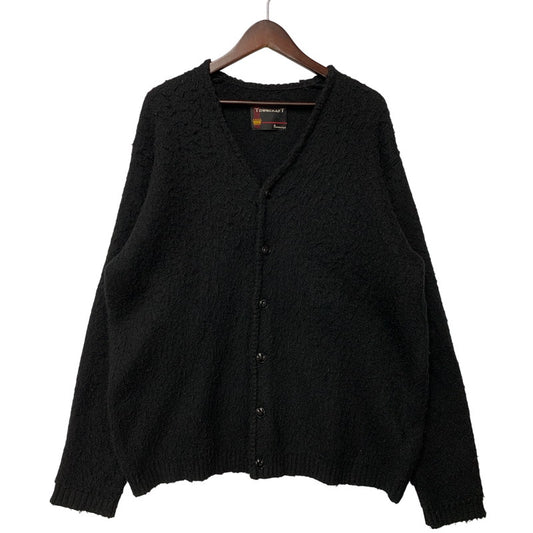 【中古品】【メンズ】 TOWNCRAFT タウンクラフト SOLID SHAGGY CARDIGAN ソリッド シャギー カーディガン トップス 長袖 145-260512-ya-11-izu サイズ：L カラー：BLACK 万代Net店