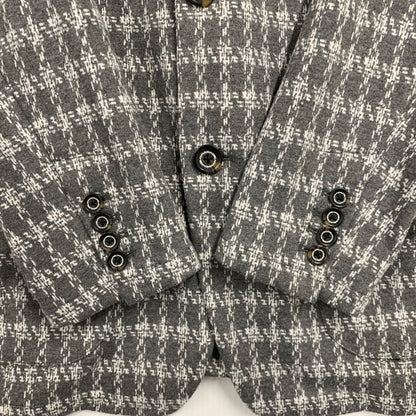 【中古品】【メンズ】 1PIU1UGUALE3 RELAX ウノピゥウノウグァーレトレ リラックス JACQUARD ジャガード 2B TAILORED JACKET テーラードジャケット アウター 140-260508-ya-05-izu サイズ：XL カラー：GRAY 万代Net店