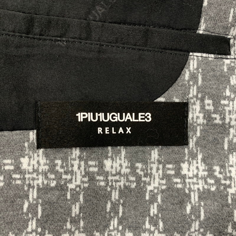 【中古品】【メンズ】 1PIU1UGUALE3 RELAX ウノピゥウノウグァーレトレ リラックス JACQUARD ジャガード 2B TAILORED JACKET テーラードジャケット アウター 140-260508-ya-05-izu サイズ：XL カラー：GRAY 万代Net店