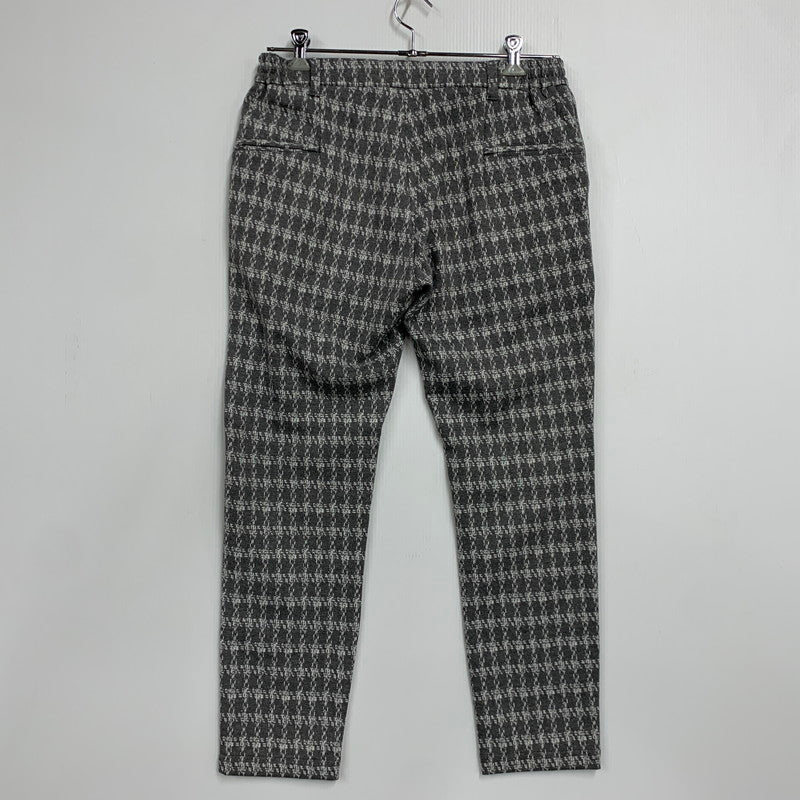 【中古品】【メンズ】 1PIU1UGUALE3 RELAX ウノピゥウノウグァーレトレ リラックス JACQUARD SLACKS ジャガード スラックス パンツ ボトムス ズボン 151-260509-cs-08-izu サイズ：M カラー：グレー×ホワイト 万代Net店