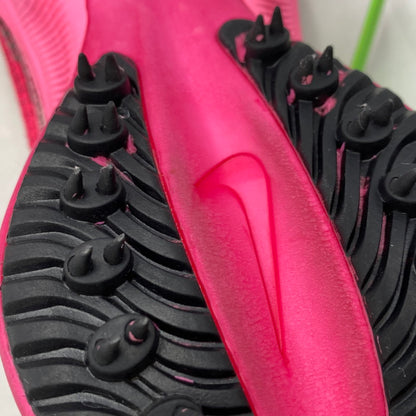 【中古美品】【メンズ】 NIKE ナイキ ×OFF WHITE オフ ホワイト CV0697-400 AIR ZOOM TEMPO エア ズーム テンポ ネクスト % FLYKNIT フライニット スニーカー シューズ 靴 160-260503-ya-09-izu サイズ：26.5 カラー：PINK GLOW 万代Net店