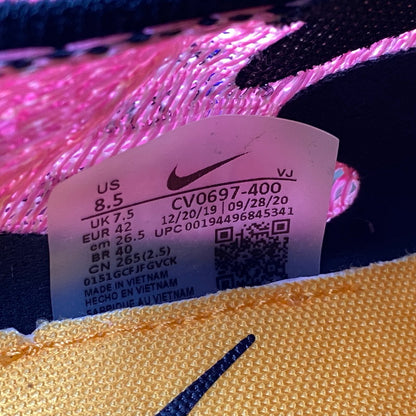 【中古美品】【メンズ】 NIKE ナイキ ×OFF WHITE オフ ホワイト CV0697-400 AIR ZOOM TEMPO エア ズーム テンポ ネクスト % FLYKNIT フライニット スニーカー シューズ 靴 160-260503-ya-09-izu サイズ：26.5 カラー：PINK GLOW 万代Net店
