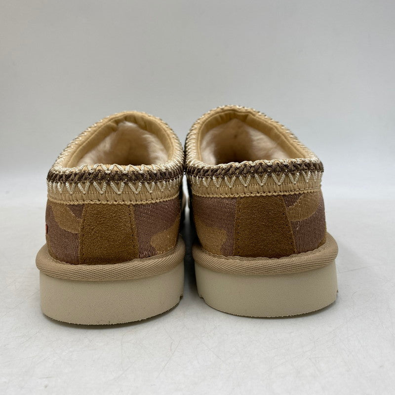 【中古美品】【メンズ/レディース】 PALACE パレス × UGG アグ 1172070-CTCM TASMAN SLIPPER BURNT CAMO タスマン スリッパ バーント カモ シューズ 靴 162-260503-ya-03-izu サイズ：26cm カラー：茶系 万代Net店