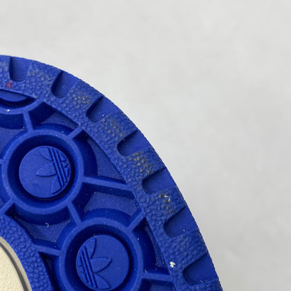 【中古美品】【メンズ】 FY7793 FORUM フォーラム 84 HIGH BLUE THREAD ハイ ブルー スレッド スニーカー シューズ 靴 161-260503-ya-06-izu サイズ：27cm カラー：OFF WHITE-BRIGHT BLUE/FOOTWEAR WHITE 万代Net店