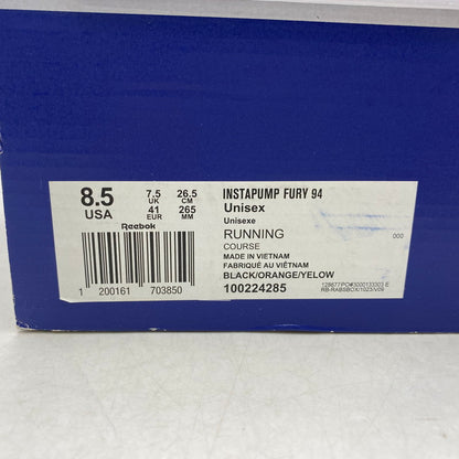 【中古品】【メンズ】 REEBOK リーボック × KOSHI INABA コウシ イナバ 100224285 INSTAPUMP FURY インスタポンプ フューリー 94 MAGMA マグマ スニーカー シューズ 靴 162-260503-ya-05-izu サイズ：26.5cm カラー：BLACK/ORANGE 万代Net店