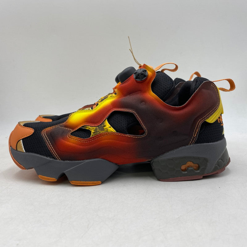 【中古品】【メンズ】 REEBOK リーボック × KOSHI INABA コウシ イナバ 100224285 INSTAPUMP FURY インスタポンプ フューリー 94 MAGMA マグマ スニーカー シューズ 靴 162-260503-ya-05-izu サイズ：26.5cm カラー：BLACK/ORANGE 万代Net店
