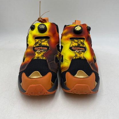 【中古品】【メンズ】 REEBOK リーボック × KOSHI INABA コウシ イナバ 100224285 INSTAPUMP FURY インスタポンプ フューリー 94 MAGMA マグマ スニーカー シューズ 靴 162-260503-ya-05-izu サイズ：26.5cm カラー：BLACK/ORANGE 万代Net店