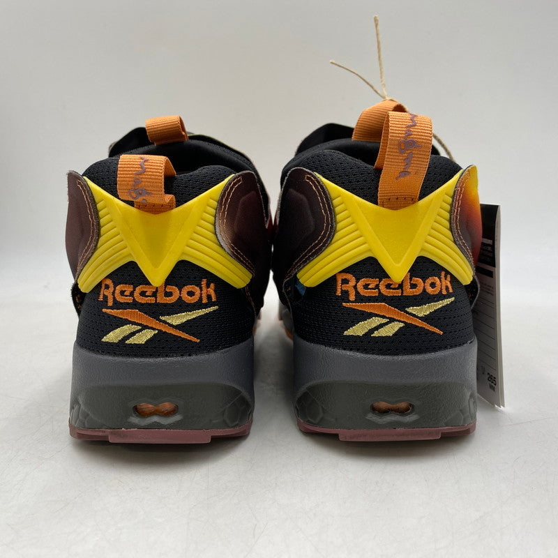 【中古品】【メンズ】 REEBOK リーボック × KOSHI INABA コウシ イナバ 100224285 INSTAPUMP FURY インスタポンプ フューリー 94 MAGMA マグマ スニーカー シューズ 靴 162-260503-ya-05-izu サイズ：26.5cm カラー：BLACK/ORANGE 万代Net店