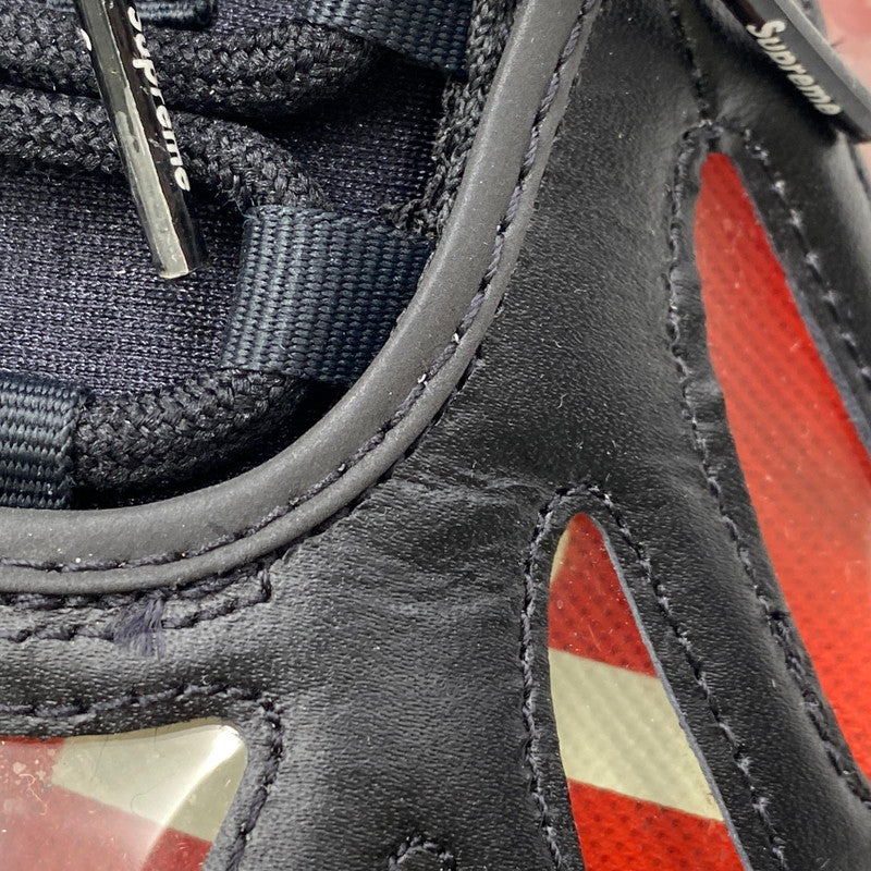 【中古品】【メンズ】 NIKE ナイキ × SUPREME シュプリーム CV7652-002 AIR MAX 96 エア マックス 96 スニーカー 靴 160-260503-kh-17-izu サイズ：28 カラー：BLACK/SPEED RED-CLEAR 万代Net店
