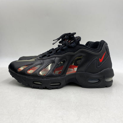 【中古品】【メンズ】 NIKE ナイキ × SUPREME シュプリーム CV7652-002 AIR MAX 96 エア マックス 96 スニーカー 靴 160-260503-kh-17-izu サイズ：28 カラー：BLACK/SPEED RED-CLEAR 万代Net店