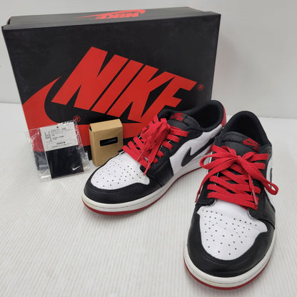 【中古品】【メンズ】 NIKE ナイキ AIR JORDAN 1 RETRO LOW OG CZ0790-106 エア ジョーダン 1 レトロ ロー OG スニーカー シューズ 靴 160-260506-as-42-izu サイズ：29cm カラー：WHITE/BLACK-VARSITY RED 万代Net店