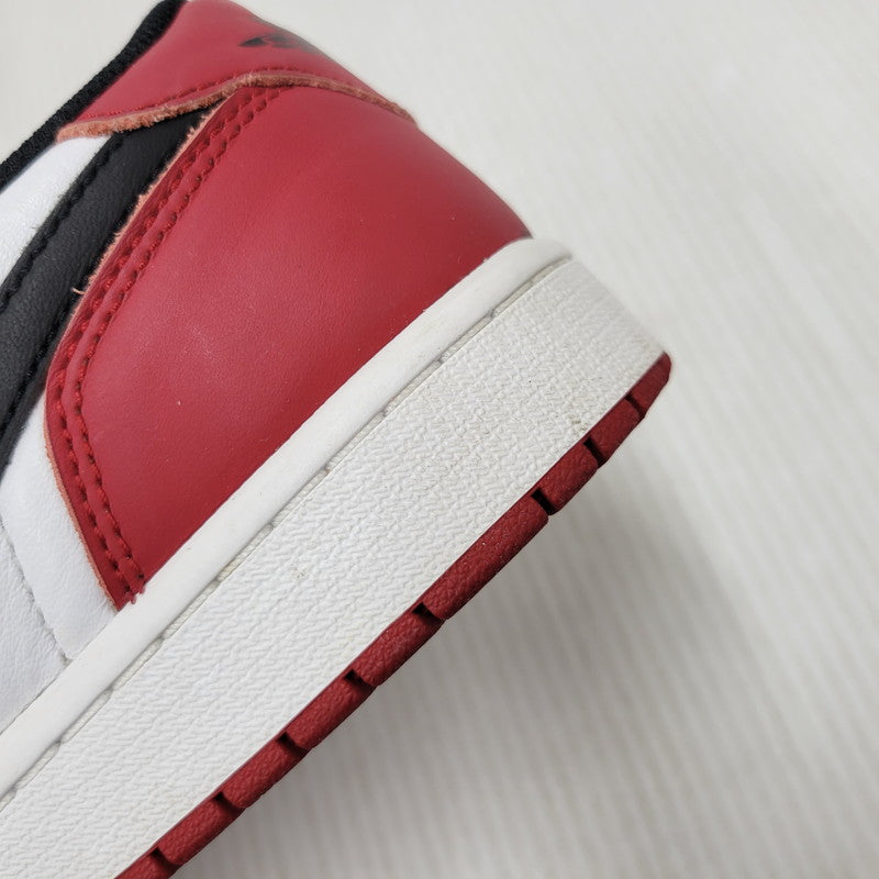 【中古品】【メンズ】 NIKE ナイキ AIR JORDAN 1 RETRO LOW OG CZ0790-106 エア ジョーダン 1 レトロ ロー OG スニーカー シューズ 靴 160-260506-as-42-izu サイズ：29cm カラー：WHITE/BLACK-VARSITY RED 万代Net店