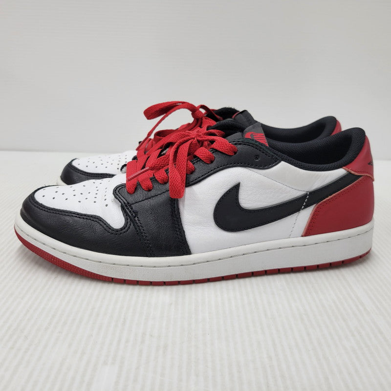 【中古品】【メンズ】 NIKE ナイキ AIR JORDAN 1 RETRO LOW OG CZ0790-106 エア ジョーダン 1 レトロ ロー OG スニーカー シューズ 靴 160-260506-as-42-izu サイズ：29cm カラー：WHITE/BLACK-VARSITY RED 万代Net店