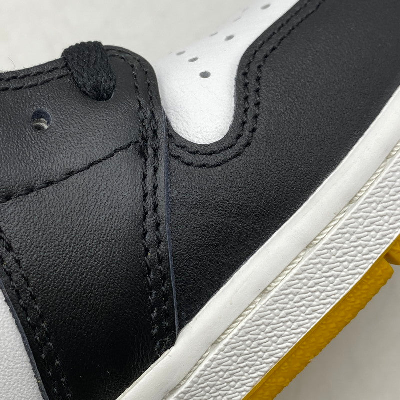 【中古美品】【メンズ】 NIKE ナイキ 555088-1 AIR JORDAN エア ジョーダン1 RETRO LOW OG レトロ ロウ オージー スニーカー シューズ 靴 160-260503-ya-08-izu サイズ：27.5 カラー：SUMMIT WHITE/YELLOW OCHRE 万代Net店