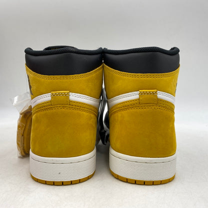 【中古美品】【メンズ】 NIKE ナイキ 555088-1 AIR JORDAN エア ジョーダン1 RETRO LOW OG レトロ ロウ オージー スニーカー シューズ 靴 160-260503-ya-08-izu サイズ：27.5 カラー：SUMMIT WHITE/YELLOW OCHRE 万代Net店
