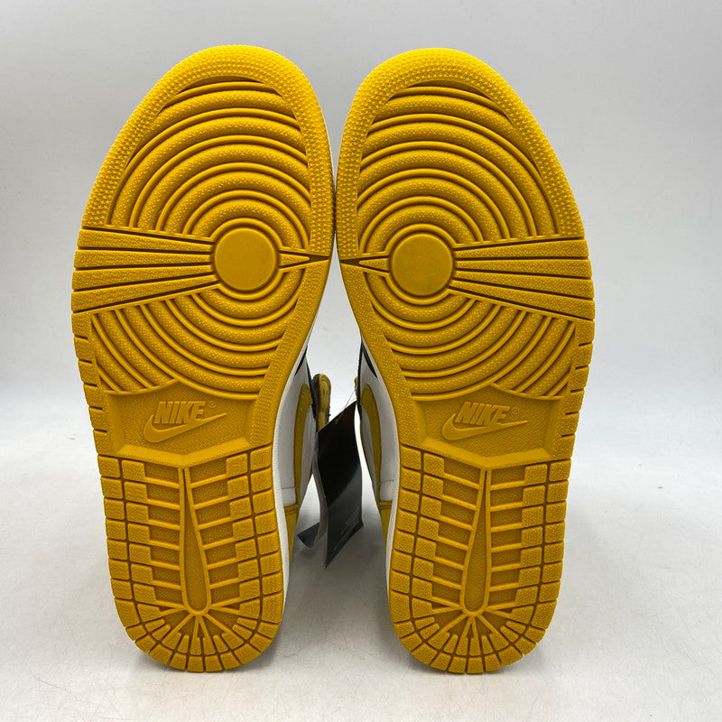 【中古美品】【メンズ】 NIKE ナイキ 555088-1 AIR JORDAN エア ジョーダン1 RETRO LOW OG レトロ ロウ オージー スニーカー シューズ 靴 160-260503-ya-08-izu サイズ：27.5 カラー：SUMMIT WHITE/YELLOW OCHRE 万代Net店