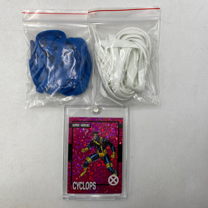 【中古美品】【メンズ/レディース】 ASICS アシックス × KITH キス × MARVEL マーベル X-MEN1 エックスメン 201A961 GEL-LYTE ゲルライト 3 '07 REMASTERED CYCLOPS リマスタード サイクロプス スニーカー 162-260503-ya-04-izu サイズ：26cm カラー：ブルー系 万代Net店