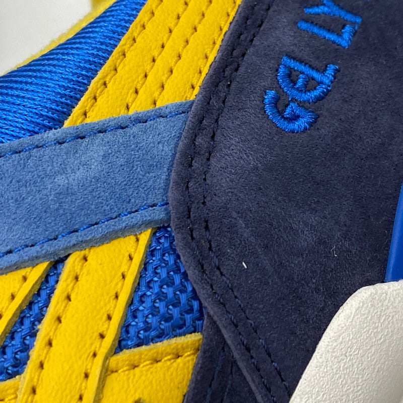 【中古美品】【メンズ/レディース】 ASICS アシックス × KITH キス × MARVEL マーベル X-MEN1 エックスメン 201A961 GEL-LYTE ゲルライト 3 '07 REMASTERED CYCLOPS リマスタード サイクロプス スニーカー 162-260503-ya-04-izu サイズ：26cm カラー：ブルー系 万代Net店