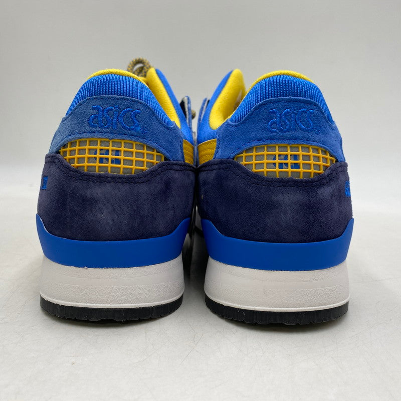 【中古美品】【メンズ/レディース】 ASICS アシックス × KITH キス × MARVEL マーベル X-MEN1 エックスメン 201A961 GEL-LYTE ゲルライト 3 '07 REMASTERED CYCLOPS リマスタード サイクロプス スニーカー 162-260503-ya-04-izu サイズ：26cm カラー：ブルー系 万代Net店