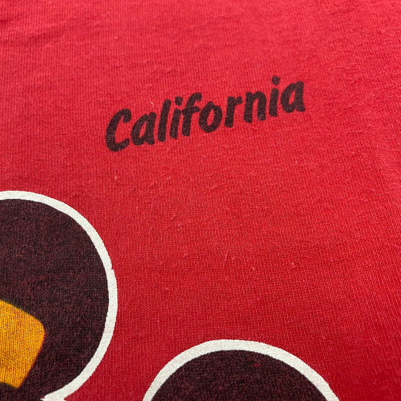 【中古品】【メンズ】 SHERRY USA製 MINNIE MOUSE TEE ミニーマウス Tシャツ トップス 146-260508-kh-04-izu サイズ：M カラー：レッド 万代Net店