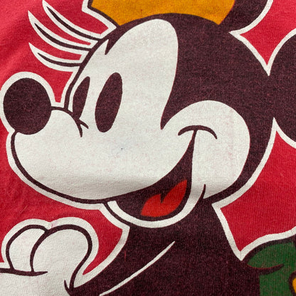 【中古品】【メンズ】 SHERRY USA製 MINNIE MOUSE TEE ミニーマウス Tシャツ トップス 146-260508-kh-04-izu サイズ：M カラー：レッド 万代Net店