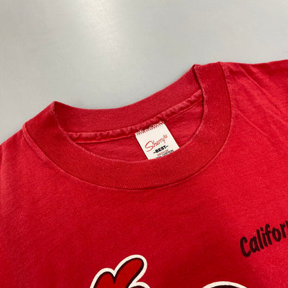 【中古品】【メンズ】 SHERRY USA製 MINNIE MOUSE TEE ミニーマウス Tシャツ トップス 146-260508-kh-04-izu サイズ：M カラー：レッド 万代Net店