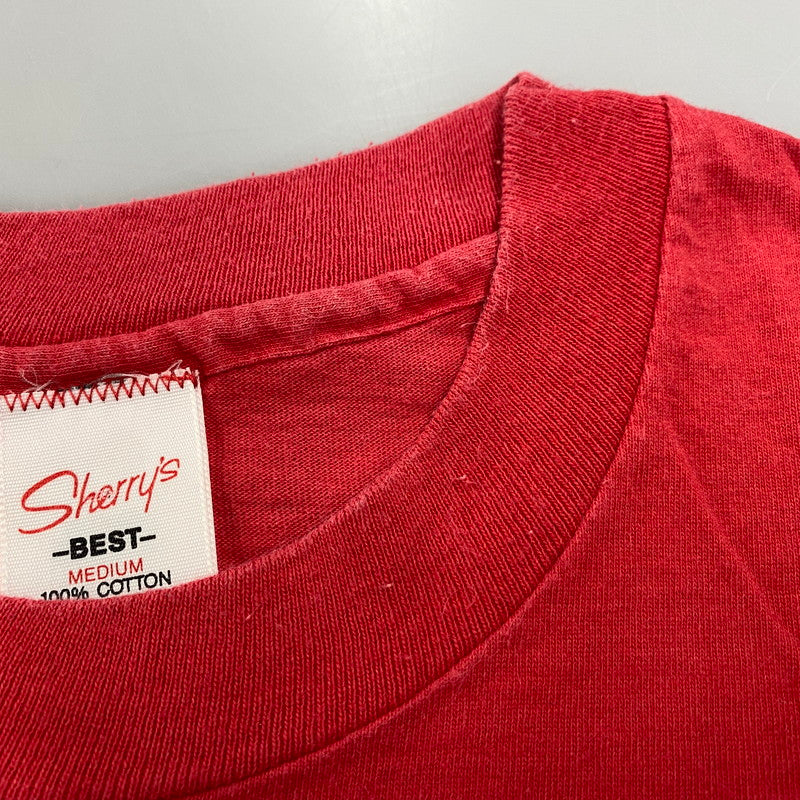 【中古品】【メンズ】 SHERRY USA製 MINNIE MOUSE TEE ミニーマウス Tシャツ トップス 146-260508-kh-04-izu サイズ：M カラー：レッド 万代Net店