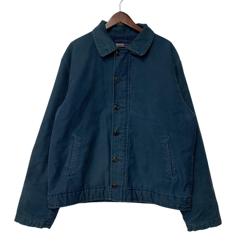 【中古品】【メンズ】 POLO RALPH LAUREN ポロ・ラルフローレン A2 TYPE DECK JACKET A2タイプ デッキ ジャケット アウター 146-260503-kh-01-izu サイズ：XL カラー：ネイビー 万代Net店