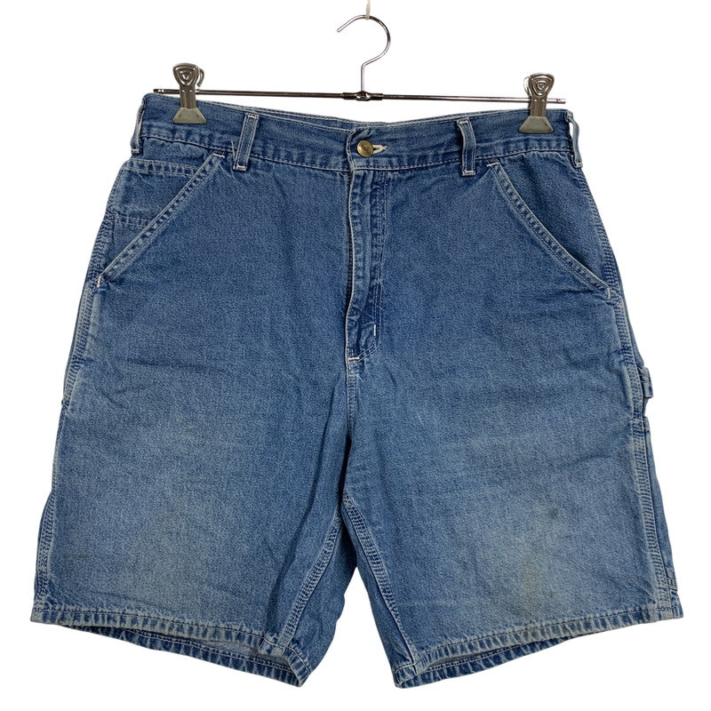 【中古品】【メンズ】 CARHARTT カーハート B28 00’S DENIM WORK SHORT デニム ワーク ショーツ ショートパンツ 157-260508-ya-02-izu サイズ：34 カラー：インディゴ 万代Net店