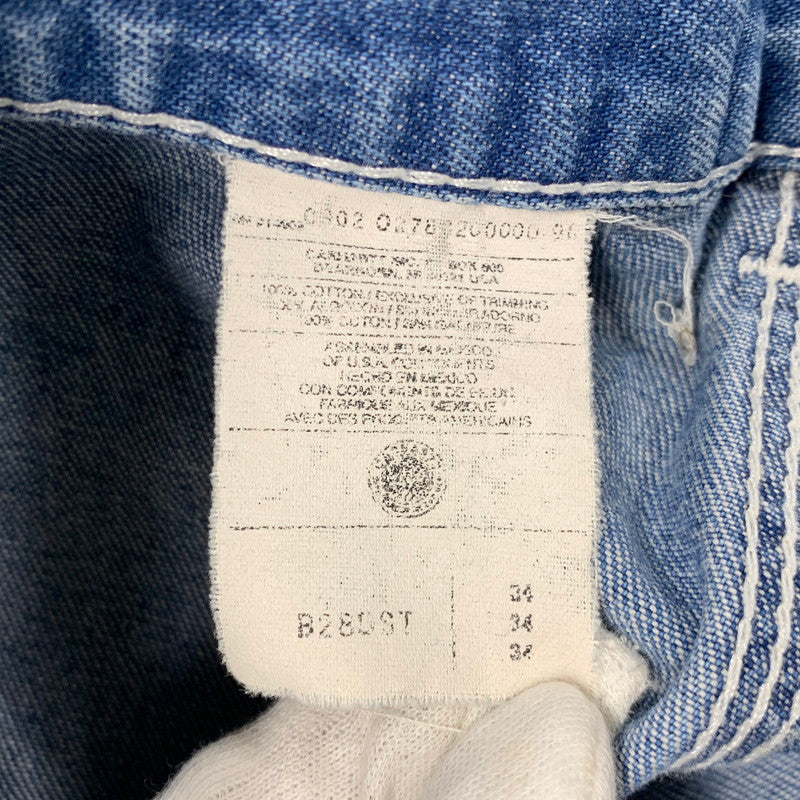 【中古品】【メンズ】 CARHARTT カーハート B28 00’S DENIM WORK SHORT デニム ワーク ショーツ ショートパンツ 157-260508-ya-02-izu サイズ：34 カラー：インディゴ 万代Net店