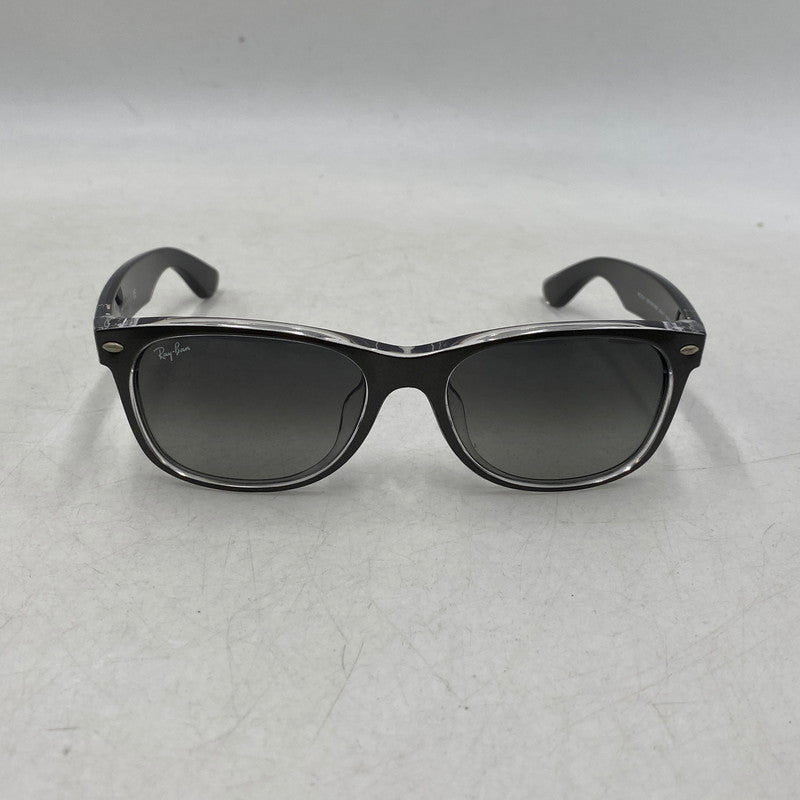 【中古美品】【メンズ/レディース】 RAYBAN レイバン RB2132-F NEW WAYFARER SUNGLASSES ニュー ウェイファーラー サングラス 203-260503-kh-10-izu サイズ：55□18-140 カラー：グレー 万代Net店