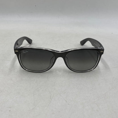 【中古美品】【メンズ/レディース】 RAYBAN レイバン RB2132-F NEW WAYFARER SUNGLASSES ニュー ウェイファーラー サングラス 203-260503-kh-10-izu サイズ：55□18-140 カラー：グレー 万代Net店