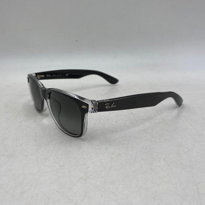 【中古美品】【メンズ/レディース】 RAYBAN レイバン RB2132-F NEW WAYFARER SUNGLASSES ニュー ウェイファーラー サングラス 203-260503-kh-10-izu サイズ：55□18-140 カラー：グレー 万代Net店