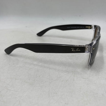 【中古美品】【メンズ/レディース】 RAYBAN レイバン RB2132-F NEW WAYFARER SUNGLASSES ニュー ウェイファーラー サングラス 203-260503-kh-10-izu サイズ：55□18-140 カラー：グレー 万代Net店