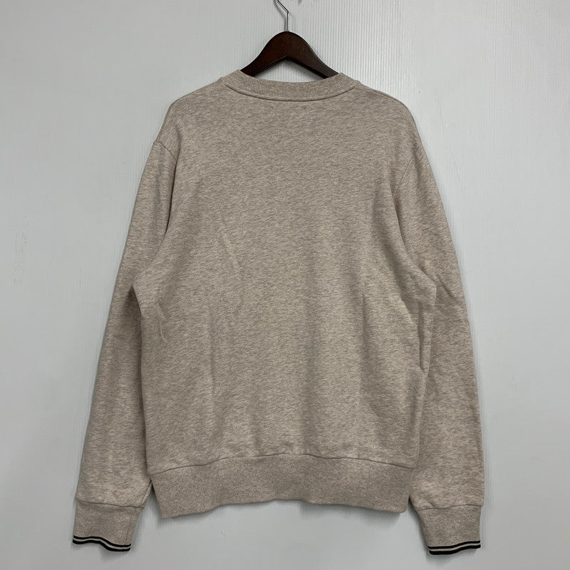 【中古品】【メンズ】 FRED PERRY フレッドペリー M7535 CREW NECK SWEATSHIRT クルーネック スウェット シャツ トップス 長袖 141-260508-ya-04-izu サイズ：L カラー：PORRIDGE　MARL 万代Net店