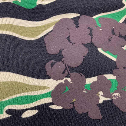 【中古品】【メンズ】 DENIM TEARS デニムティアーズ GREEN CAMO COTTON WREATH SWEATPANT グリーン カモ コットン リース スウェットパンツ ボトムス 153-260503-kh-08-izu サイズ：S カラー：マルチ 万代Net店