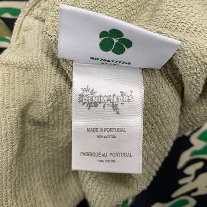 【中古品】【メンズ】 DENIM TEARS デニムティアーズ GREEN CAMO COTTON WREATH SWEATPANT グリーン カモ コットン リース スウェットパンツ ボトムス 153-260503-kh-08-izu サイズ：S カラー：マルチ 万代Net店