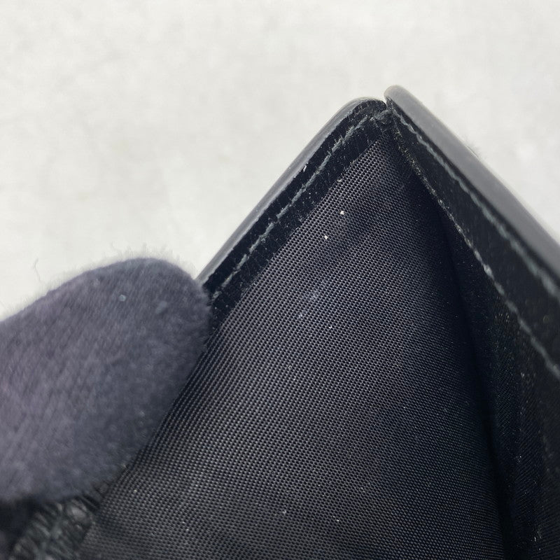 【中古品】【メンズ/レディース】 GUCCI グッチ 772639 MINI WALLET WITH GUCCI SCRIPT ミニ ウォレット グッチ スクリプト 財布 181-260503-kh-12-izu カラー：ブラック 万代Net店