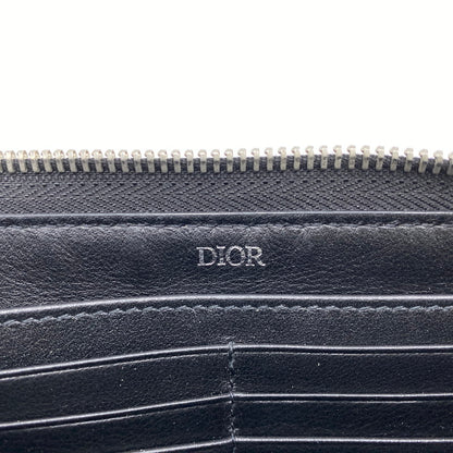 【中古品】【メンズ/レディース】 CHRISTIAN DIOR クリスチャンディオール TROTTER OBLIQUE ROUNDFASTENER WALLET トロッター オブリーク ラウンドファスナー ウォレット 財布 181-260503-kh-13-izu カラー：マルチ 万代Net店