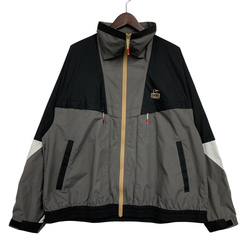 【中古品】【メンズ】 CHUMS チャムス CH04-1395 RETRO SPORT JACKET レトロ スポーツ ジャケット アウター 144-260508-ya-07-izu サイズ：L カラー：グレー×ブラック 万代Net店
